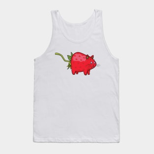 Strawberry Cat Tank Top